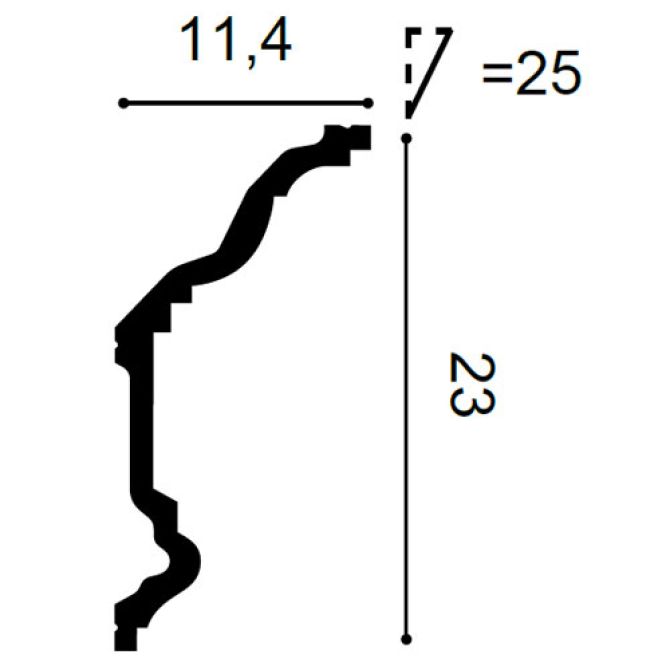 картинка Молдинг Moderare 200/23_12